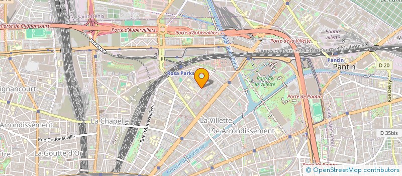 localisation de l'entreprise EH MARKETING SERVICES  PARIS