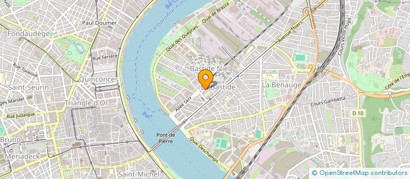 localisation de l'entreprise EH MONTPELLIER  BORDEAUX