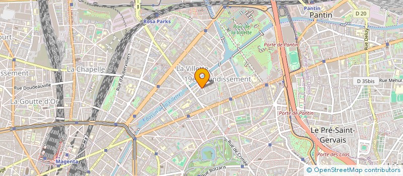 localisation de l'entreprise EH'OUT HASTAM  PARIS