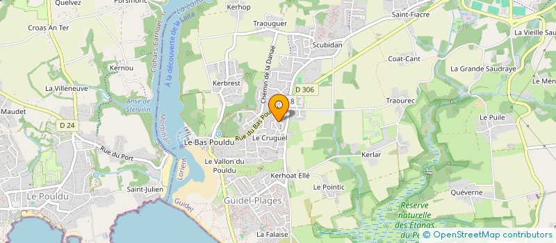 localisation de l'entreprise EH PREVOST  GUIDEL