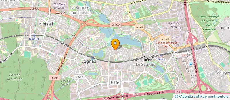 localisation de l'entreprise EH SCI à LOGNES