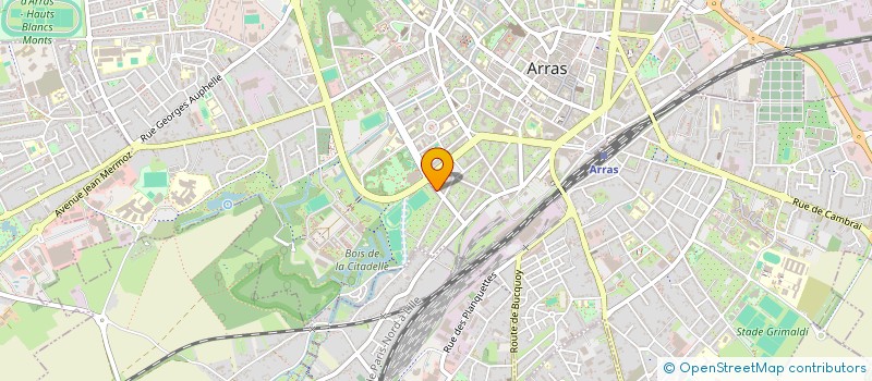 localisation de l'entreprise EH'TOQUE.COM à ARRAS