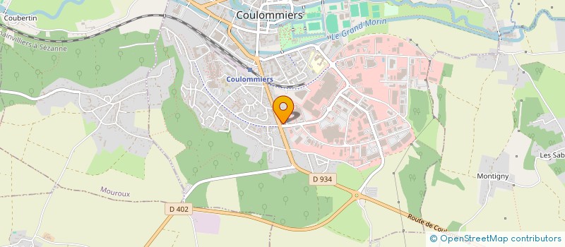 localisation de l'entreprise EHA SARL à COULOMMIERS