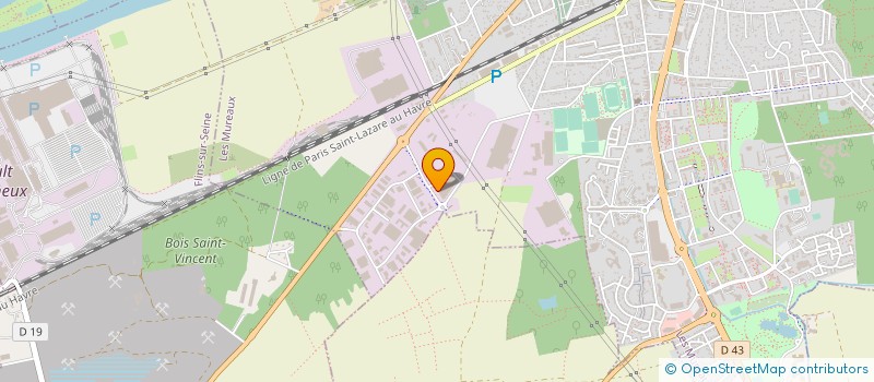 localisation de l'entreprise EHAN SKOL 2 à MUREAUX (LES)