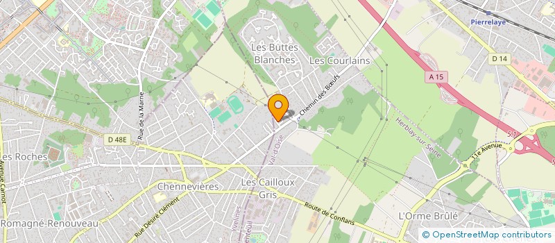 localisation de l'entreprise EHAS.IO  HERBLAY-SUR-SEINE