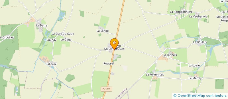 localisation de l'entreprise EHAWEE'S DREAM  MOISDON-LA-RIVIERE