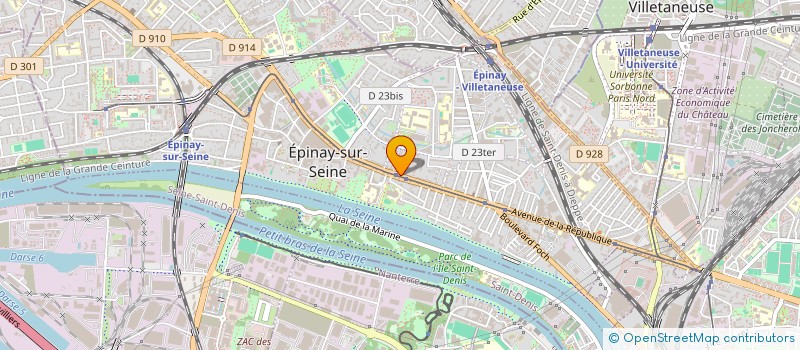 localisation de l'entreprise EHDI CONSULTING à EPINAY-SUR-SEINE