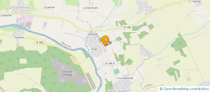 localisation de l'entreprise EHDTP à SAINT-MARCEL