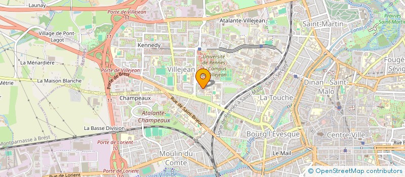 localisation de l'entreprise EHESP-INTERNATIONAL à RENNES