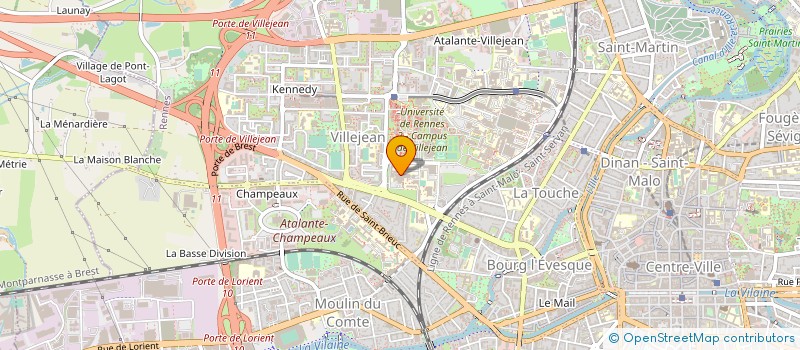 localisation de l'entreprise EHESP-O  RENNES