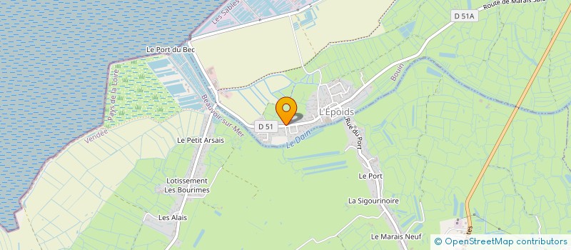 localisation de l'entreprise EHEVO MOTORS à BOUIN