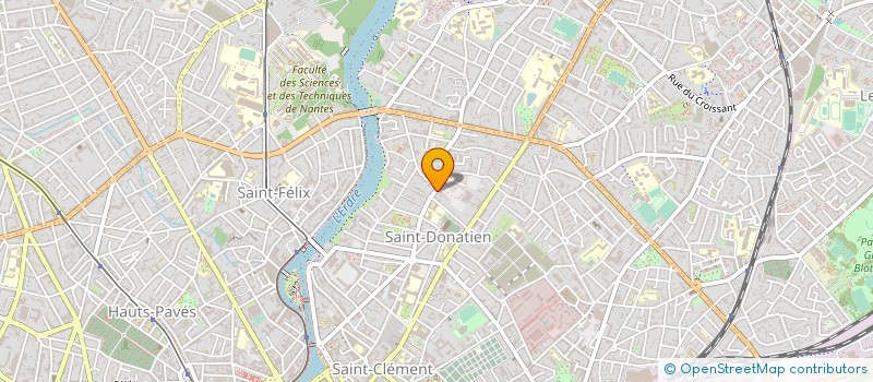 localisation de l'entreprise EHH à NANTES