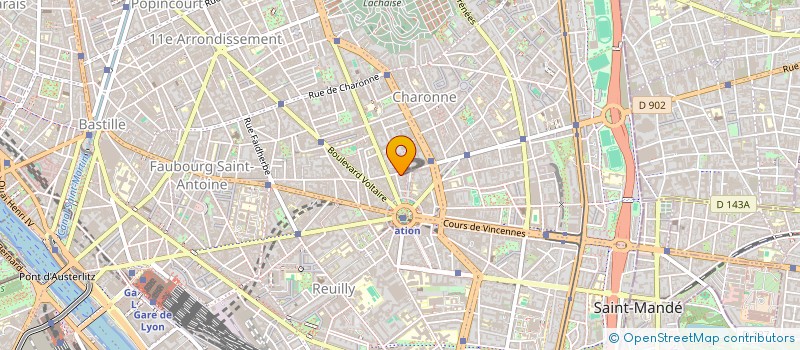 localisation de l'entreprise EHH  PARIS