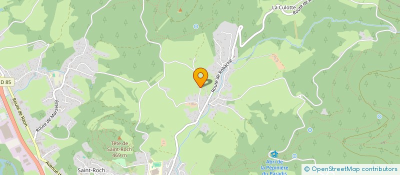 localisation de l'entreprise EHKP INVEST à SAINT-DIE-DES-VOSGES