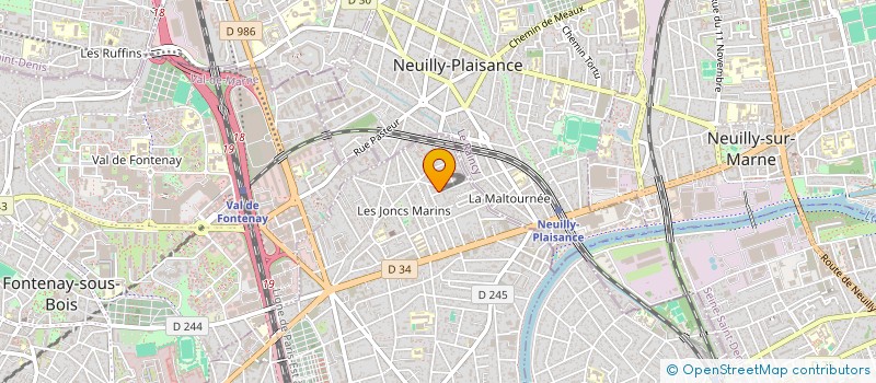 localisation de l'entreprise EHL CONSEIL  LE PERREUX-SUR-MARNE