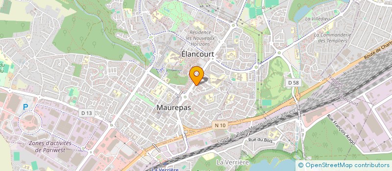 localisation de l'entreprise EHL NETTOYAGE  MAUREPAS