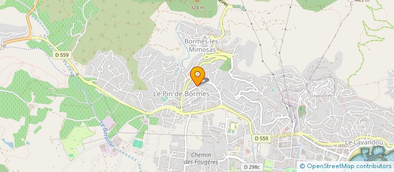 localisation de l'entreprise EHLEM  BORMES-LES-MIMOSAS