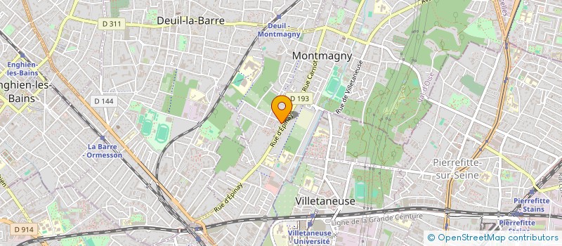 localisation de l'entreprise EHM  MONTMAGNY