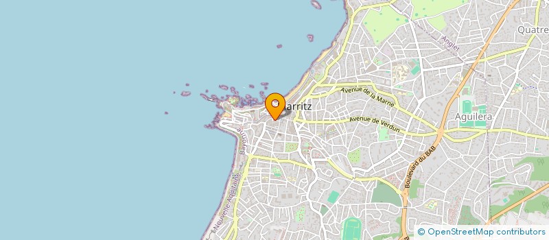 localisation de l'entreprise EHM à BIARRITZ