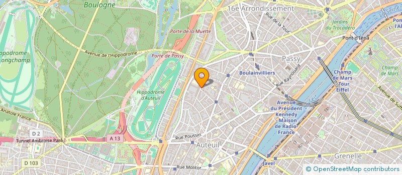 localisation de l'entreprise EHME MDM  PARIS