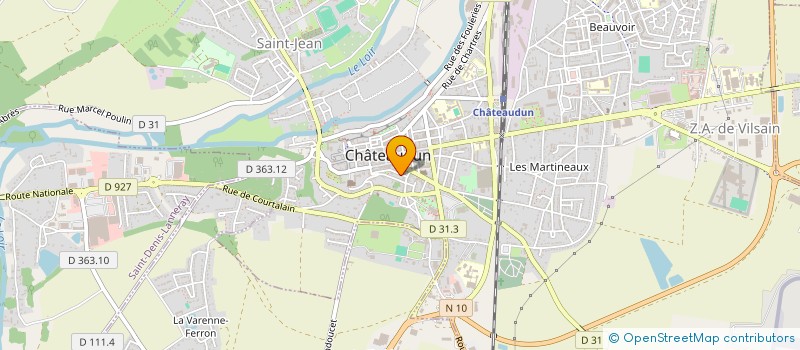 localisation de l'entreprise EHMN HABITAT à DONNEMAIN-SAINT-MAMES