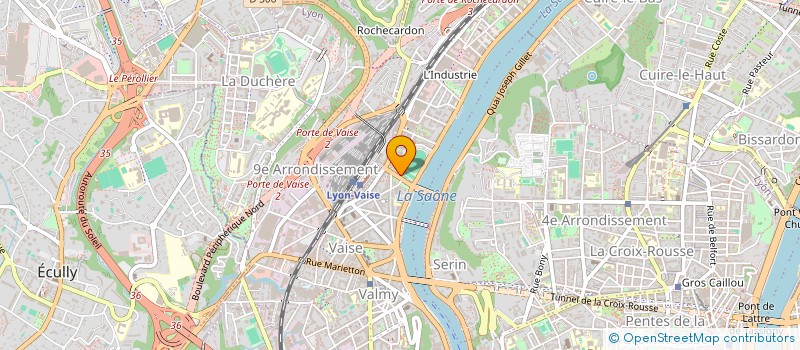 localisation de l'entreprise EHMZ INVEST  LYON