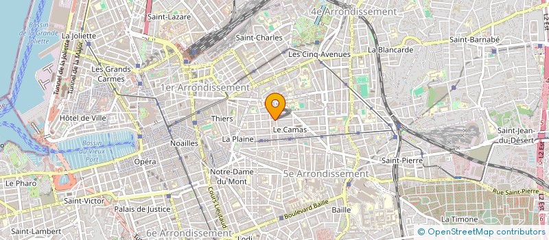 localisation de l'entreprise EHOTIL à MARSEILLE