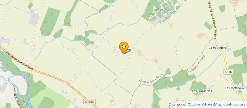 localisation de l'entreprise EHP 45 à SAINT-FIRMIN-DES-BOIS