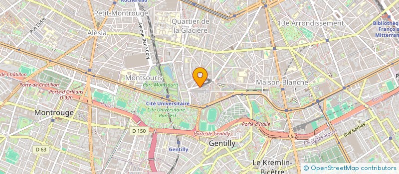 localisation de l'entreprise EHP  PARIS