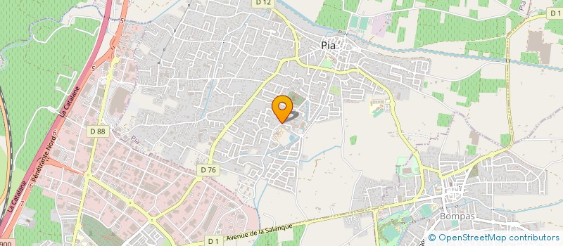 localisation de l'entreprise EHPAD à PIA