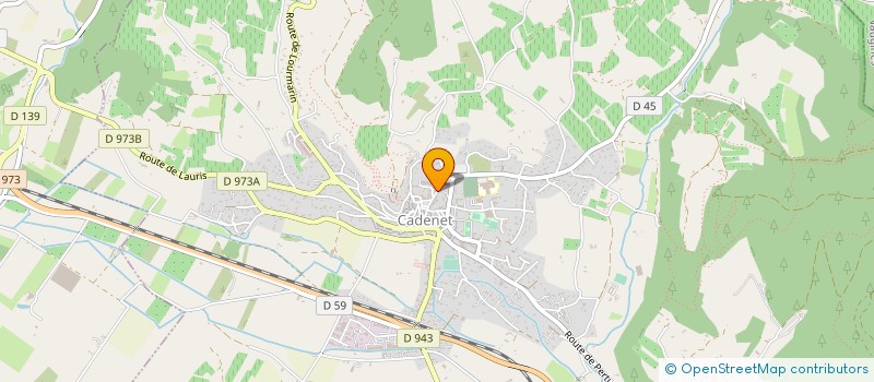 localisation de l'entreprise EHPAD ANDRE ESTIENNE à CADENET