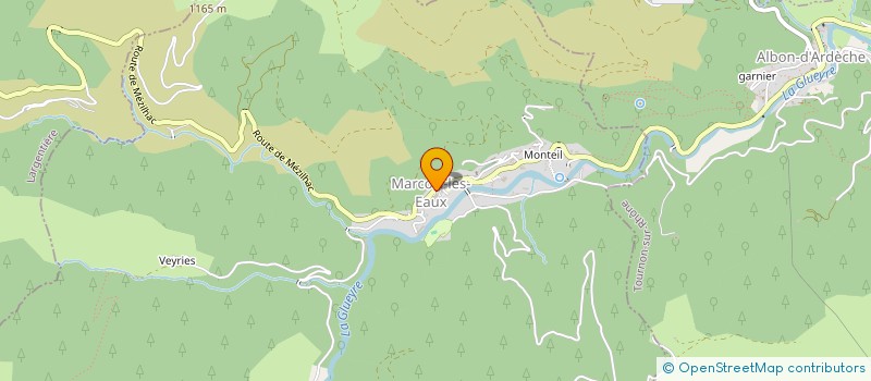 localisation de l'entreprise EHPAD CAMOUS-SALOMON à MARCOLS-LES-EAUX