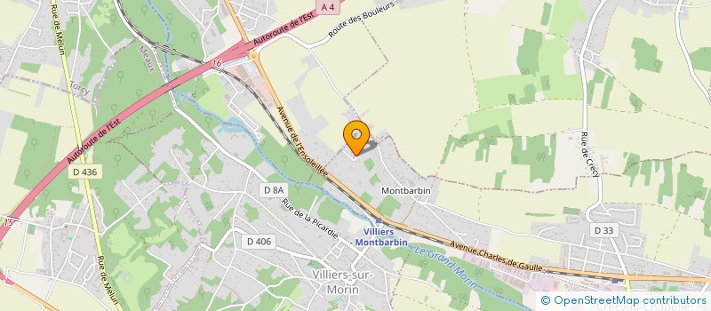 localisation de l'entreprise EHPAD DE CRECY  CRECY-LA-CHAPELLE