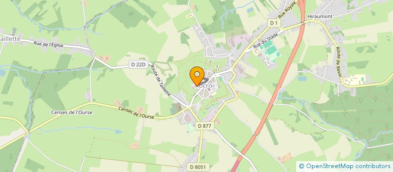 localisation de l'entreprise EHPAD DE ROCROI à ROCROI