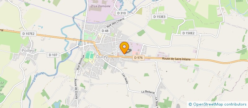 localisation de l'entreprise EHPAD DELIVET DUCEY à DUCEY-LES CHERIS