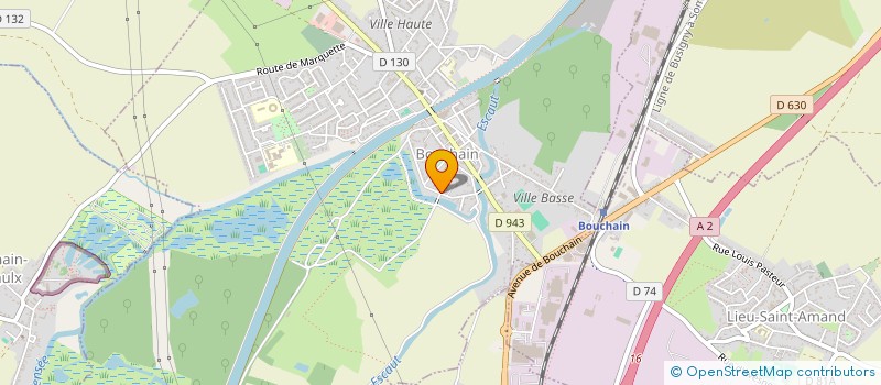 localisation de l'entreprise EHPAD DRONSART à BOUCHAIN