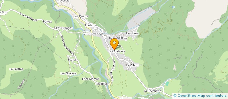 localisation de l'entreprise EHPAD DU HAUT CHABLAIS à VACHERESSE