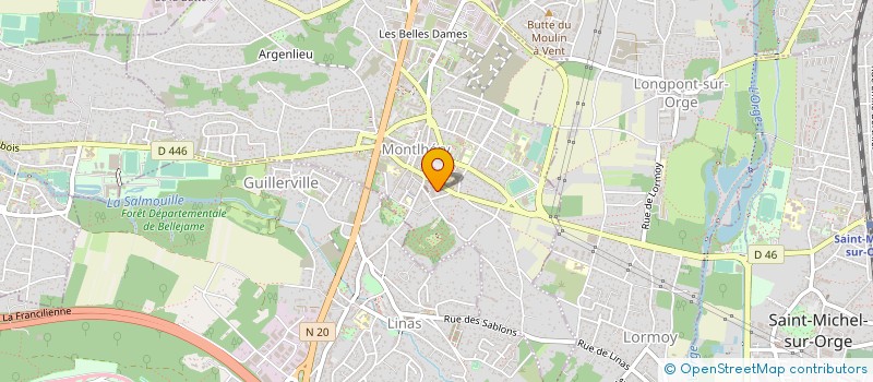 localisation de l'entreprise EHPAD FILE ETOUPE à MONTLHERY