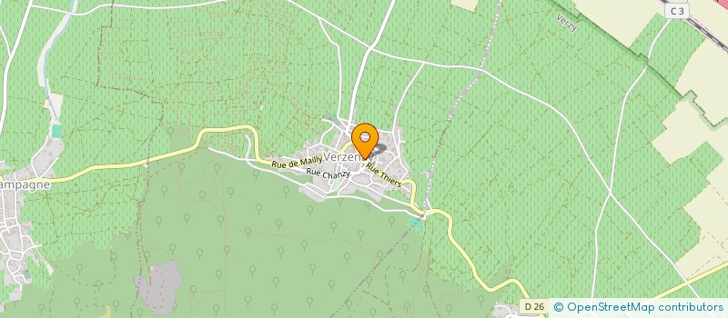 localisation de l'entreprise EHPAD FONDATION DUCHATEL  VERZENAY