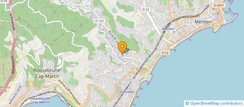 localisation de l'entreprise EHPAD GASTALDY  GORBIO