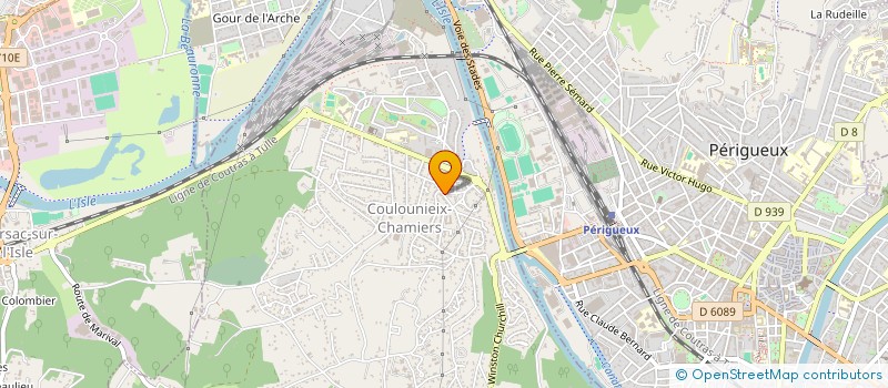 localisation de l'entreprise EHPAD JEAN GALLET à COULOUNIEIX-CHAMIERS