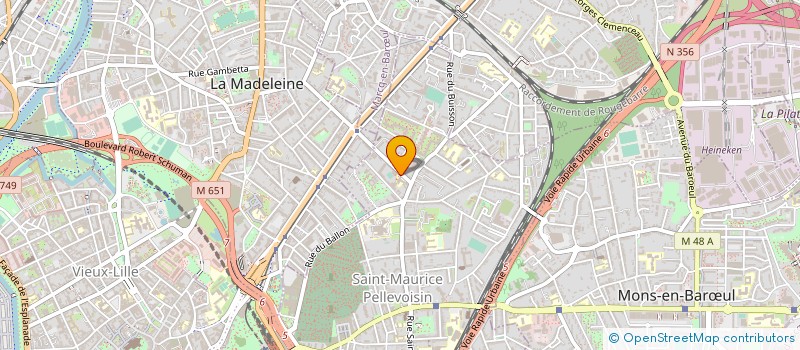 localisation de l'entreprise EHPAD L'ARCHE à LILLE