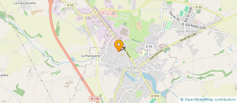 localisation de l'entreprise EHPAD LA CLAIRIERE DES BERNARDINS à TORIGNY-LES-VILLES