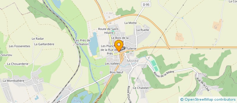 localisation de l'entreprise EHPAD LA SAGESSE  MOREE