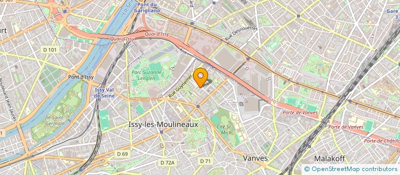 localisation de l'entreprise EHPAD LASSERRE à ISSY-LES-MOULINEAUX