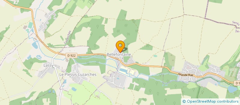 localisation de l'entreprise EHPAD LES ARTISANS à BELLEFONTAINE