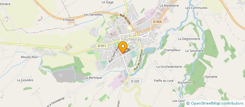 localisation de l'entreprise EHPAD LES EPICEAS à TINCHEBRAY-BOCAGE