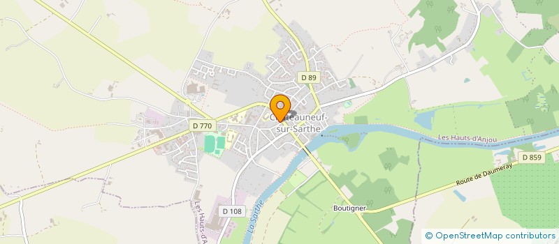 localisation de l'entreprise EHPAD LES FONTAINES à LES HAUTS-D'ANJOU