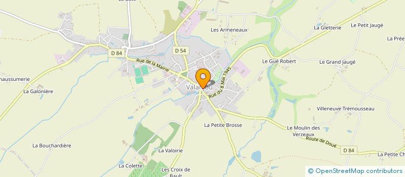 localisation de l'entreprise EHPAD LES FONTAINES à CHEMILLE-EN-ANJOU
