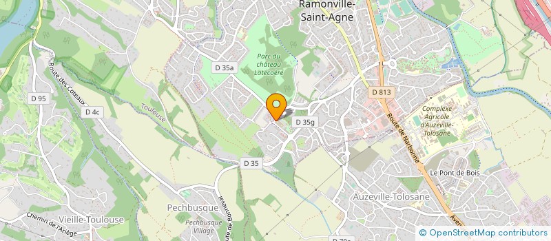 localisation de l'entreprise EHPAD LES FONTENELLES à RAMONVILLE-SAINT-AGNE
